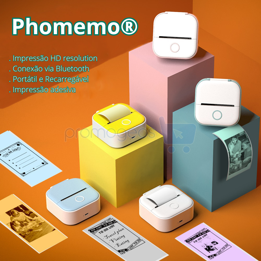 Phomemo M03 Impresora Fotográfica Portátil - Impresora Portátil