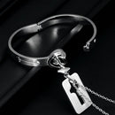 Pulseira do coração ❤️ + colar com chave