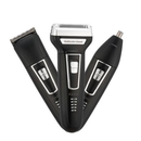 Barbeador Elétrico Profissional 3 em 1, Barba, Cabelo, Nariz | Shaver Kemei ®