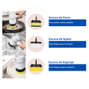 Escova de Limpeza Elétrica Multifuncional - 3 em 1