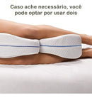 Travesseiro Ortopédico Para Joelhos e Pernas