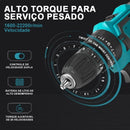 Parafusadeira Furadeira De Impacto Sem Fio 48V COM 2 Baterias