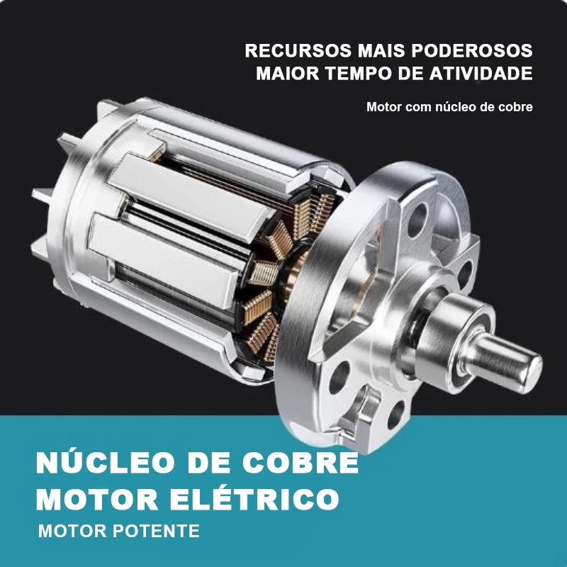 Parafusadeira Furadeira De Impacto Sem Fio 48V COM 2 Baterias