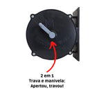 Varal Recolhível Retrátil Para Muro, Parede, Apartamento + 10 Prendedores de brinde