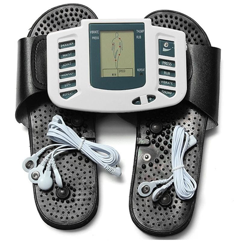 Aparelho Tens Fisioterapia + Chinelo e Eletrodos