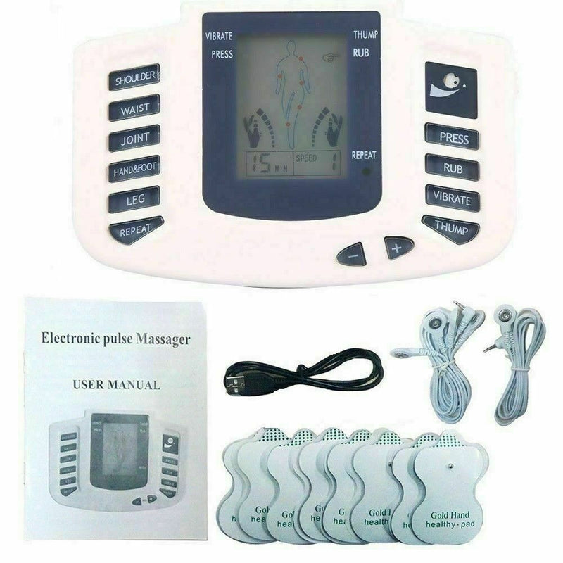 Aparelho Tens Fisioterapia + Chinelo e Eletrodos