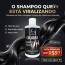 Shampoo Escurecedor Cabelos Brancos Tonalizante Colored 300ml Efeito 100% Natural