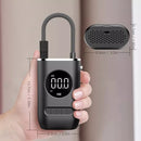 Mini compressor de ar portátil - Enche bola de futebol, Pneu de Carro, Bicicleta e Moto