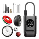 Mini compressor de ar portátil - Enche bola de futebol, Pneu de Carro, Bicicleta e Moto