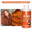 Shampoo Escurecedor Cabelos Brancos Tonalizante Colored 300ml Efeito 100% Natural
