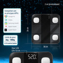 Balança de Bioimpedância Digital Smart  Corporal 180kg Com Aplicativo Profissional Bluetooth