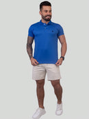 Kit 4 Camisas Polo Masculina 100% Algodão Varias Cores