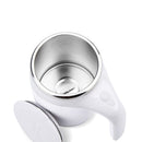 Caneca Mixer Automática - Copo Inox Suporte Magnético à Pilha 380ml