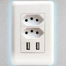 Tomada De Parede Com Usb Universal
