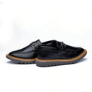 Sapato Casual Masculino Nolan - Mocassim Tratorado Em Couro Preto