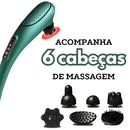 Massageador  Infra-vermelho Bastão Sem Fio com 6 Cabeças