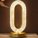 Abajur de LED Cristal Luxo