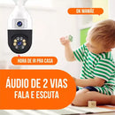Câmera De Segurança Ip Wifi Full HD 2 Lentes Visão Noturna Microfone Durawell
