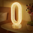 Abajur de LED Cristal Luxo