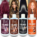 Shampoo Escurecedor Cabelos Brancos Tonalizante Colored 300ml Efeito 100% Natural