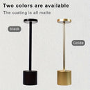 Luminária de Mesa LED Touch Recarregável – Moderna com USB | Abajur para Leitura, Restaurante e Decoração