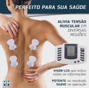 Aparelho Tens Fisioterapia + Chinelo e Eletrodos