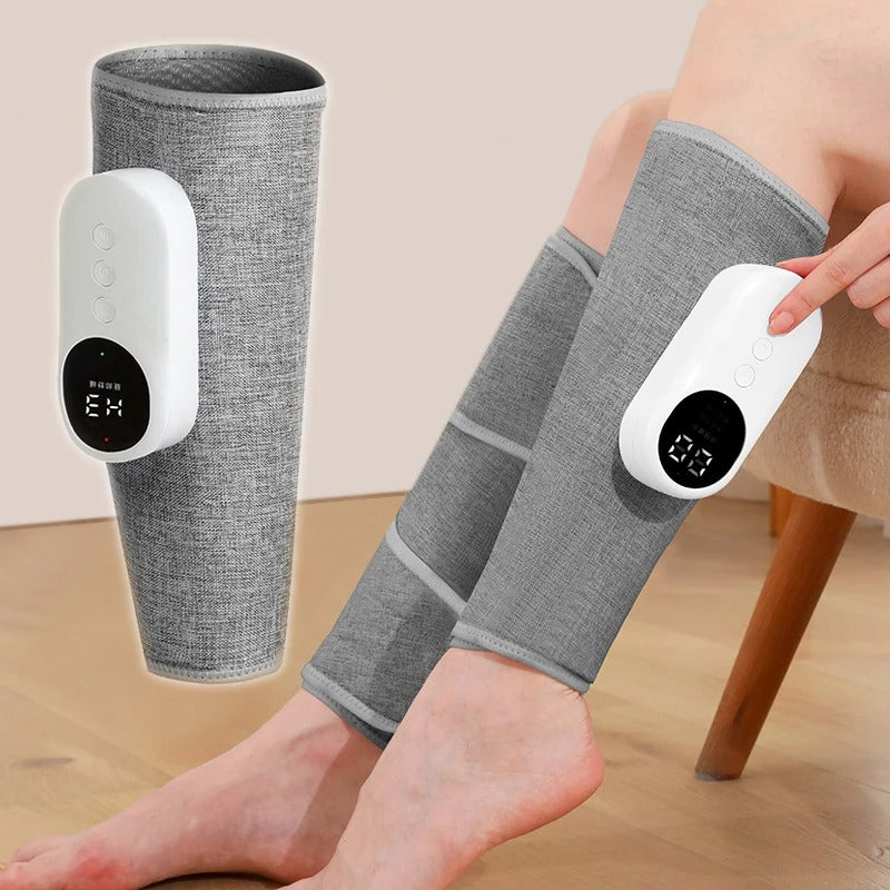 Massageador de Compressao Para Pernas e Panturrilha