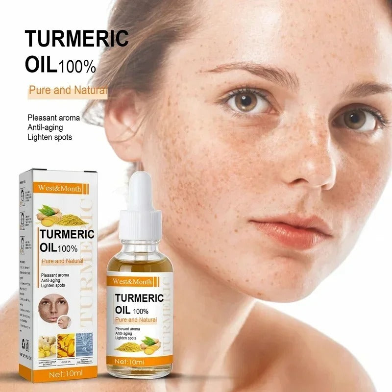 Turmeric Oil - Óleo Que Combate Rugas e Manchas Na Pele