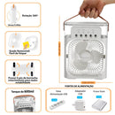 Mini Ar Condicionado Portátil Com Reservatório De Água e Gelo