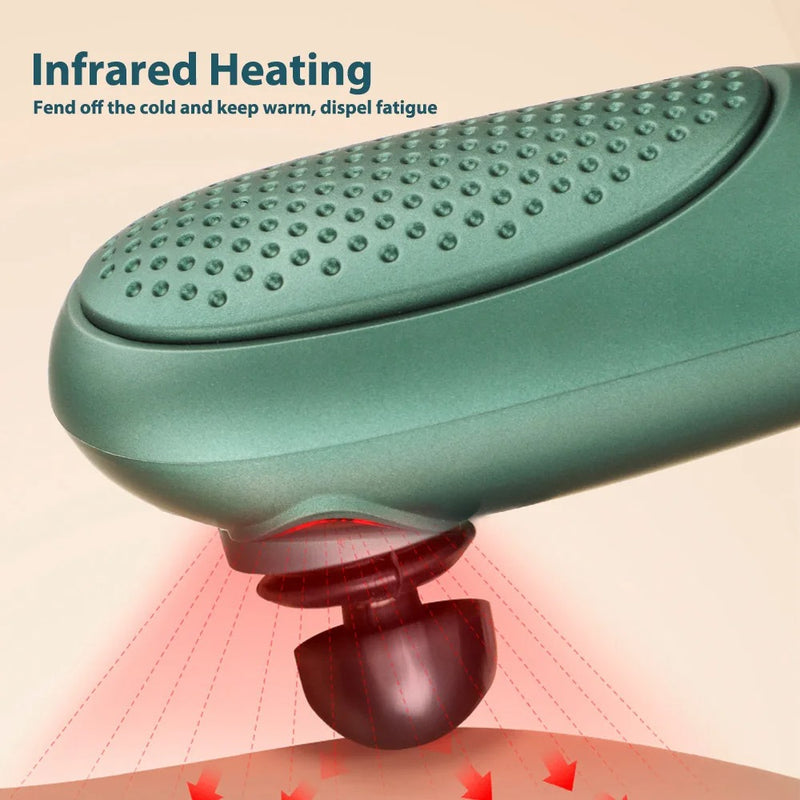 Massageador  Infra-vermelho Bastão Sem Fio com 6 Cabeças