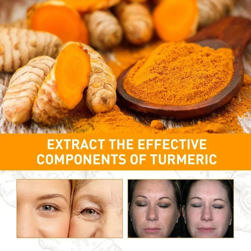 Turmeric Oil - Óleo Que Combate Rugas e Manchas Na Pele