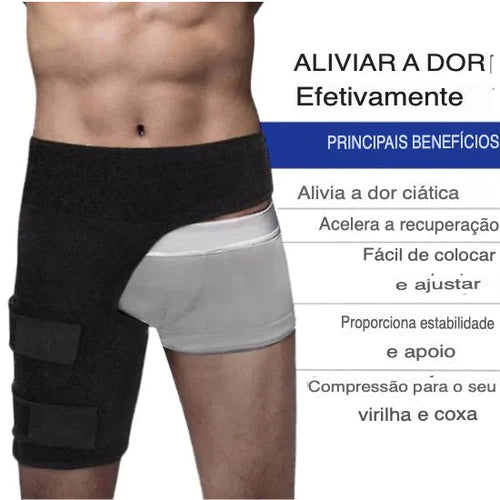 Cinta Para Alívio de Dores no Quadril Nervo Ciático