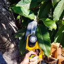 Mini Motosserra Motopodador 25V 1000W com 2 Baterias e Extensor de 3 Metros – Podador de Galhos