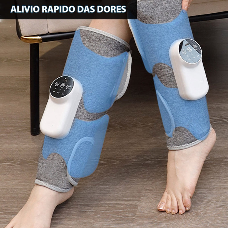 Massageador de Compressao Para Pernas e Panturrilha