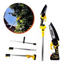 Mini Motosserra Motopodador 25V 1000W com 2 Baterias e Extensor de 3 Metros – Podador de Galhos