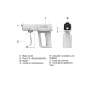 Pulverizador Nano K5 Portátil Recarregável – Esterilizador, Umidificador e Borrifador Profissional Multiuso para Jardim e Higienização
