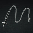 Corrente com Crucifixo Banhada a Ouro – Elegance