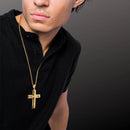 Corrente com Crucifixo Banhado a Ouro 18k – KALEN Shiny